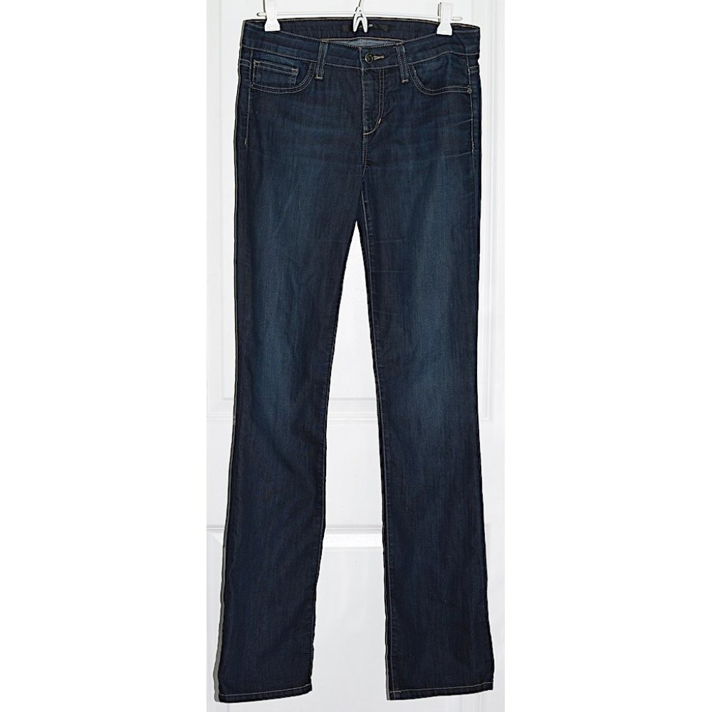 Joe’s Jeans Mid-Rise Slim Fit Mini Boot in Jeanette